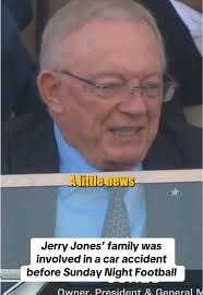 Jerry Jones' Family Car Accident Update