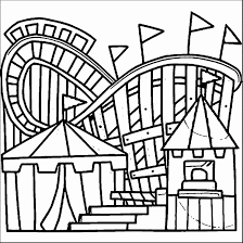 The set includes facts about parachutes, the statue of liberty, and more. Roller Coaster Coloring Page Iconmaker Info