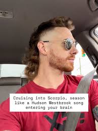Are you a Scorpio too? #hudsonwestbrook #mullet #scorpioseason