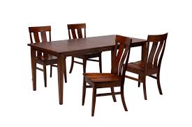 Roll over image to zoom in click on image to zoom. Franklin Solid Wood Dining Table 4 Side Chairs By Daniel S Amish