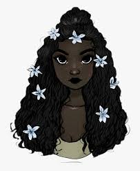 Download 1,228 cute little girl curly hair stock illustrations, vectors & clipart for free or amazingly low rates! Girl Black Curlyhair Flower Crown Draw Draw A Girl With A Crown Hd Png Download Transparent Png Image Pngitem