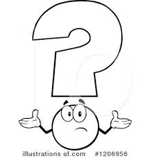 Printable question mark 1 decoration coolest free printables. Question Mark Clipart 1206956 Illustration By Hit Toon