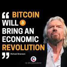 Cryptocurrency will replace national currencies by 2030. Everyone Wants A Piece Blockchain And Crypto Are The Future Or How Do You Think The Financial System Will Change Be Ahea Richard Branson Bitcoin Investing
