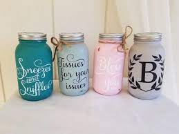 Listing Is For 1 Mason Jar Tissue Dispenser Upgrade Your Tissue Dispenser With These Quart Size Mason Jars Mason Jar Crafts Diy Custom Mason Jars Mason Jars