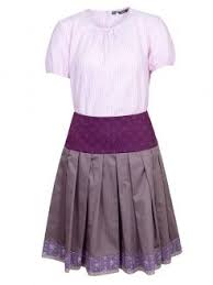 Die Rockmacherin Rock Kaffeehaferl Y Taupe Brombeere Modestil Trachtenrock Rock