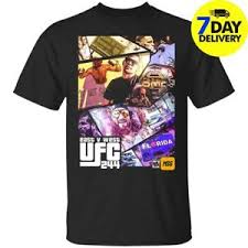 Details About Nate Diaz Ufc Bma East Vs West T Shirt Size S 3xl