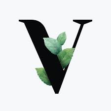 Botanical Capital Letter V Vector Free Image By Rawpixel Com Aum In 2021 Alphabet Letters Design Lettering Alphabet Fonts Letter V