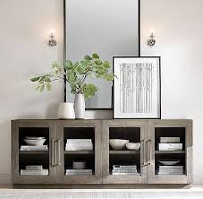 Vasagle console sofa table with 3 shelves, 39.4 x 11.8 x 28.7 inches, metal frame, tempered glass shelf, modern style, for entryway living room bedroom, gold color ulgt27g. Maria V Cano Light Movement 10 Sideboard Styles Dining Room Remodel House Interior