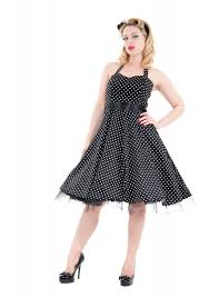 Black And White Polka Dot Dress With Red Shoes H R London Black White Small Polka Dot 50 S Halter Dress Pinup Vintage 0211 09 Hrlondonheartsandrosesdress Partyvinta Dresses Robe Vintage Rockabilly Dress