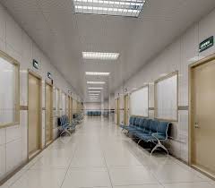 Hospital Interior 3d Model Max Obj Mtl 1 Hospital Interior Hospital Interior Design Hospital