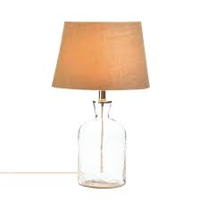 Ripple Glass Bottle Table Lamp Wholesale At Koehler Home Decor Table Lamp Bottle Lamp Bottle Table Lamps