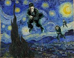 10 Calismayla Unlu Tablolar Ve Film Kahramanlari Bir Kolajda Sanat Tarihi Vincent Van Gogh Tablolar