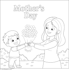 Mother's Day Card | Free Kids Coloring Page