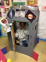 Since then i have had so many enquiries from people who want to make the cardboard spaceship for halloween. Spaceship Out Of Cardboard Box Dramatic Play Preschool Space Preschool Preschool Space