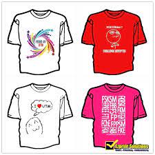 Desain seragam kantor saat ini banyak di dominasi dengan jenis kemeja, polo, ataupun model batik. T Shirt Pesta Konvokesyen Utm 49 Ezprint
