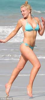 Her body proportions are almost perfect and deserve attention as well. Marion Le Pen Beach Drone Fest