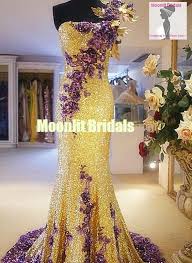 Peek Moonlit Bridals 2013 Contemporary Bold Bridal Gowns Gold Prom Dresses Gold Wedding Gowns Evening Dresses With Sleeves
