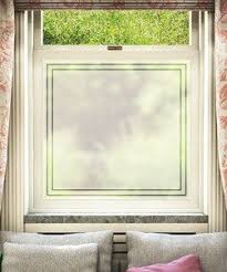 Frosted Window Film With Decorative Border Frosted Window Film Frosted Windows Window Film