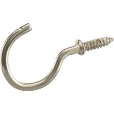 Check spelling or type a new query. Ook 7 8 In Nickel Cup Hook 40 Pack 534262 The Home Depot Cup Hooks Decorative Wall Hooks Wall Hook Rack