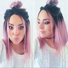 Realitystar Celebrity Pink Human Blend Ombre Black Depop Pink Ombre Hair Ombre Hair Color Hair Styles