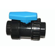 Valve 40 mm with ball to be glued PVC SO-VAC40 Plimat