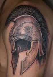 The spartan tattoo is unquestionably symbol of power. Helmet Gladiator Helmet Tattoo Meaning
