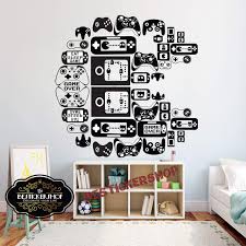 4k wallpapers of playstation 4 for free download. Wall Decal Sticker Bedroom Controller Xbox Playstation Video Games Gamer Boys Teenager Room Us035 Buy Online In Angola At Angola Desertcart Com Productid 54866072