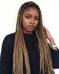 Blonde Black And Brown Box Braids 23 Cool Blonde Box Zopfe Frisuren Zum Ausprobieren Ausprobieren Blonde Frisuren Frisurenflechten Blonde Box Braids Box Braids Styling Box Braids Hairstyles
