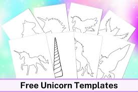 Free printable heart templates #heart #stencil #printable #templates this stencil measures 12x18 with the actual image measuring 10 x 16. Free Printable Unicorn Templates Mombrite