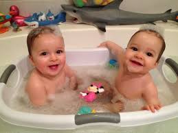 A good massage promotes sound sleep, healthy body. Oil Massage Bathing Post Bath Skin Care In Twins Raising Twins