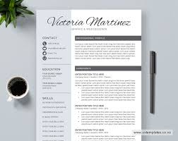 Most often, a cover letter is needed when authors initially submit. Cv Template For Ms Word Editable Curriculum Vitae Student Cv Template Cover Letter 1 2 And 3 Page Resume Professional And Simple Resume Template Design Instant Download Cvtemplates Co Nz