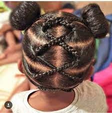 Criss Cross Cute Hairstyles For Kids Natural Hairstyles For Kids Hair Styles