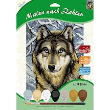 Malen nach zahlen ist nicht nur eine beliebte möglichkeit bei erwachsenen um mit der malerei zu beginnen. Malen Nach Zahlen Wolf Mammut Spiel Und Geschenk Mytoys
