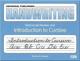 The cursive handwriting workbook for teens: Manuscript Review Intro To Cursive Handwriting Books Universal Publishing