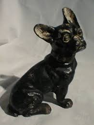 Old French Bull Dog Cast Iron Door Stop 1890 Iron Doors Cast Iron Doorstop Door Stop