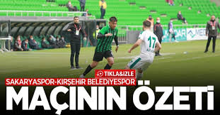 Her türlü kırşehir belediyespor galibiyeti ise kırşehir belediyespor'u finale taşıyacak. Sakaryaspor Kirsehir Belediyespor Macinin Ozeti