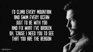 Lagu ini ada di dalam album only human yang didistribusikan oleh label capitol records. You Are The Reason Calum Scott Lyrics Youtube