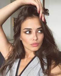 Instagram star and model who is best known for her shoots in a variety of locations involving street wear and swim wear brands. Elif Aksu Meryem Uzerli Nin Kankasi Cikti