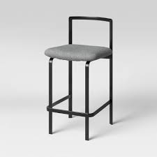 Gunji bar stools set of 2 modern faux leather swivel barstools with back counter adjustable height bar stool square armless kitchen stools (black) 4.5 out of 5 stars 536 1 offer from $89.99 Bar Stools Counter Stools Target