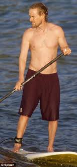 Owen wilson was a comedy king in the late 90s and early 2000s, but behind the scenes there was but wilson's younger brother, luke, told the la times that he and his brothers were encouraged to. Owen Wilson Ducks Nappy Duty As He Hits The Hawaii Surf Daily Mail Online