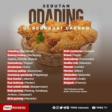 Check spelling or type a new query. Times Indonesia Odading Sempat Jadi Perbincangan Hangat Facebook