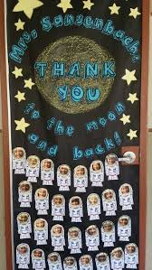 Space themed classroom {ideas, photos, tips, and more} | jodi durgin education co. Super Door Decorations Classroom Space Teachers Ideas