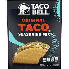 Low fat ground beef with fresh garlic; Taco Bell Taco Seasoning Mix 28g Online Kaufen Us Sweets Ihr Ha 2 29