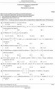 We did not find results for: Update Simulare Bac 2019 MatematicÄƒ Avem Subiectele La Clasa A Xii A Antena 1