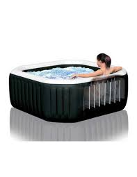 Ntex Pure Spa Octagon Bubble Jet Salzwassersystem O 218x71cm Jacuzzi Whirlpool Pool