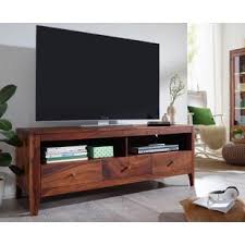 Eine versteckte kabelführung auf der rückseite sorgt dafür, dass keine kabel im sichtbaren bereich die optik stören. Tv Mobel Tv Lowboards Rotes Holz Zum Verlieben Wayfair De