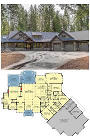 Lake house plans are typically designed to maximize views off the back of the home. Pin By Robyn Preston On Lake House Craftsman House Plans Craftsman House New House Plans