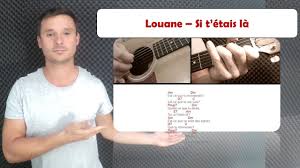 . louane nous a dit qu'elle pensait à un dessin animé de type manga et on lui a proposé un scénario et des illustrations. Partition Guitare Louane Si T Etais La Maxitabs