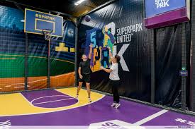 Spanning 40000 sqf over two floors at suntec city, superpark singapore offers over 20 activities across three themed areas. Superpark Singapore Opens With Life Sized Pinball Trampolines Basketball For Group Activities