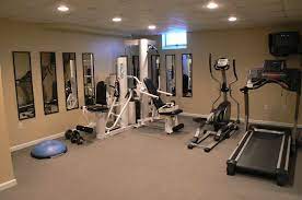 Check out big and small home gym design ideas and examples. Pin By Rick Jordison On Basement Ideas Basement Gym Ideas Gym Room At Home At Home Gym
